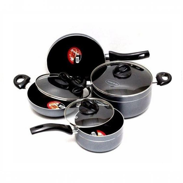 Kiam Marble Coated 7 Pcs Cookware Set
